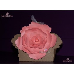 Bolsa Flor Rosa Para...