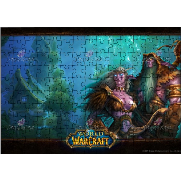 Wow puzzle панда как собрать