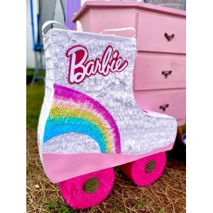 Piñata Barbie Patin