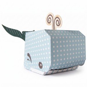 Caja con Forma de Ballena...